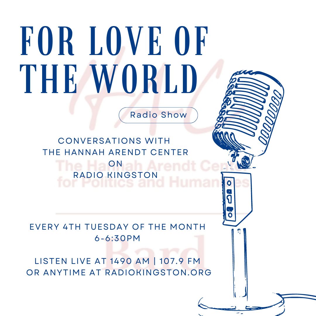 [For Love of the World on Radio Kingston] 