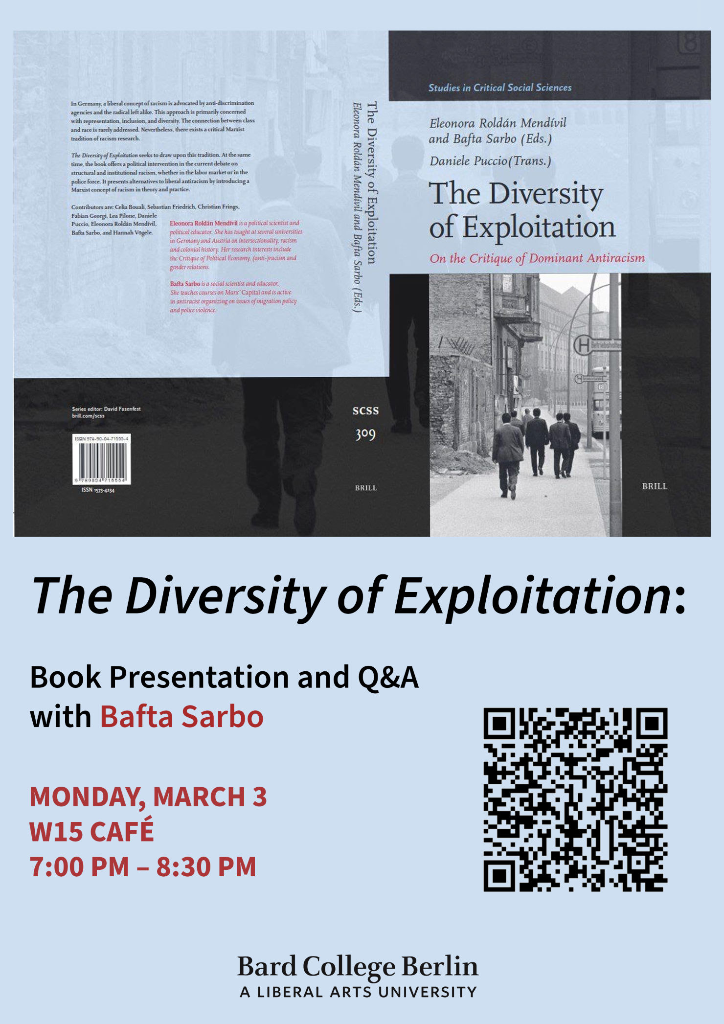 The Diversity of Exploitation: Book Presentation and Q&amp;A with Editor Bafta Sarbo