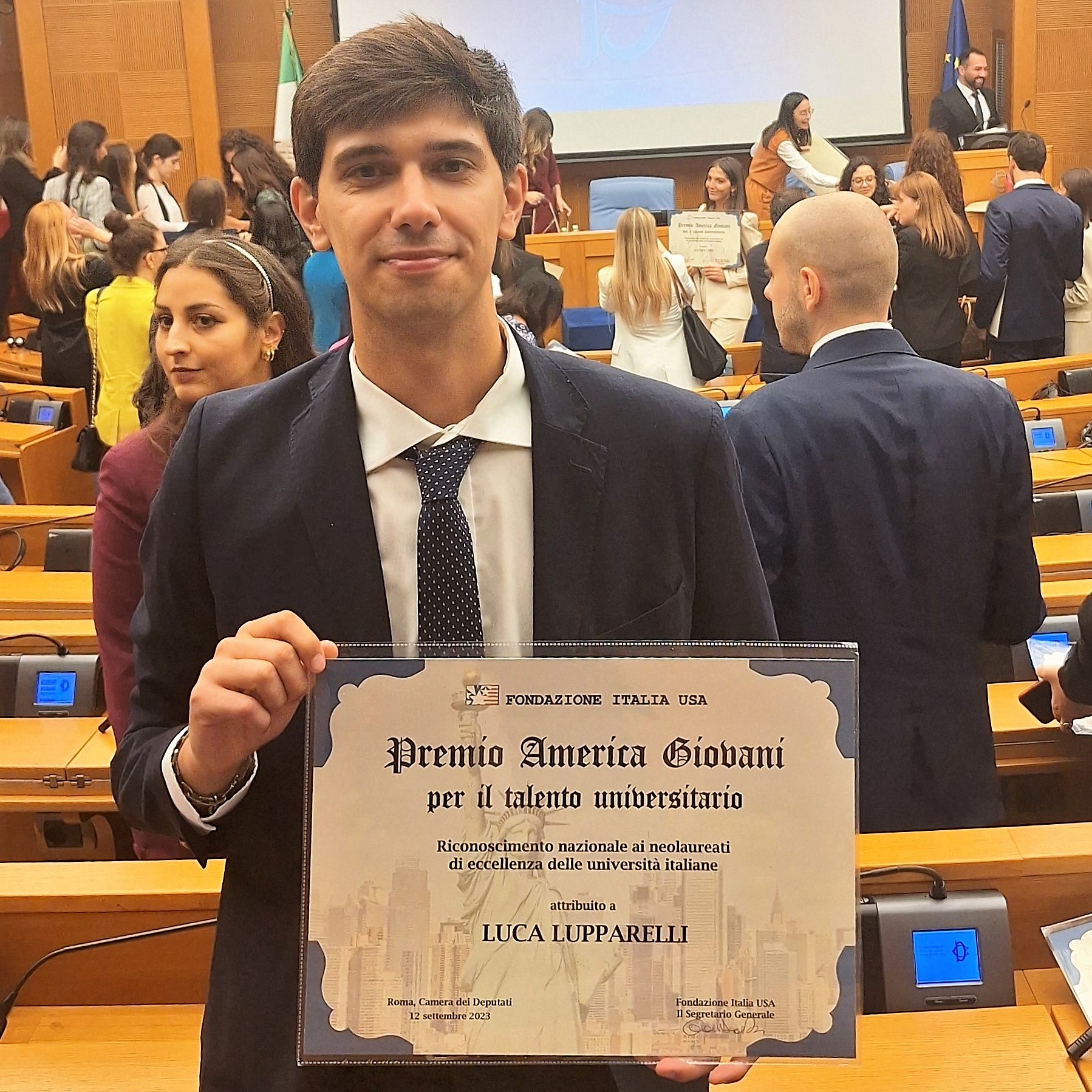 Former BCB Erasmus fellow Luca Lupparelli receives prestigious Italian ...