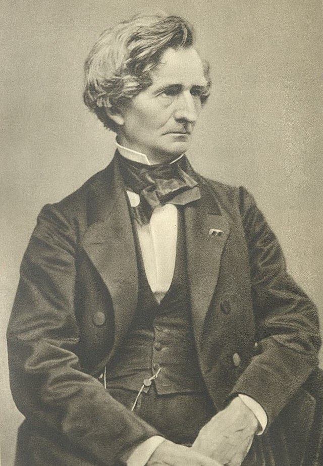 Hector Berlioz in 1863. Photo by Pierre Petit