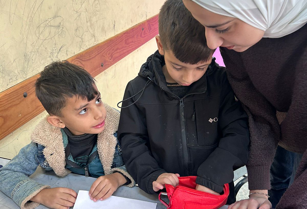 From Pain to Power: Global Engagement Fellow Uses Arts Therapy to Help Heal War Trauma of Children in Palestine and Lebanon