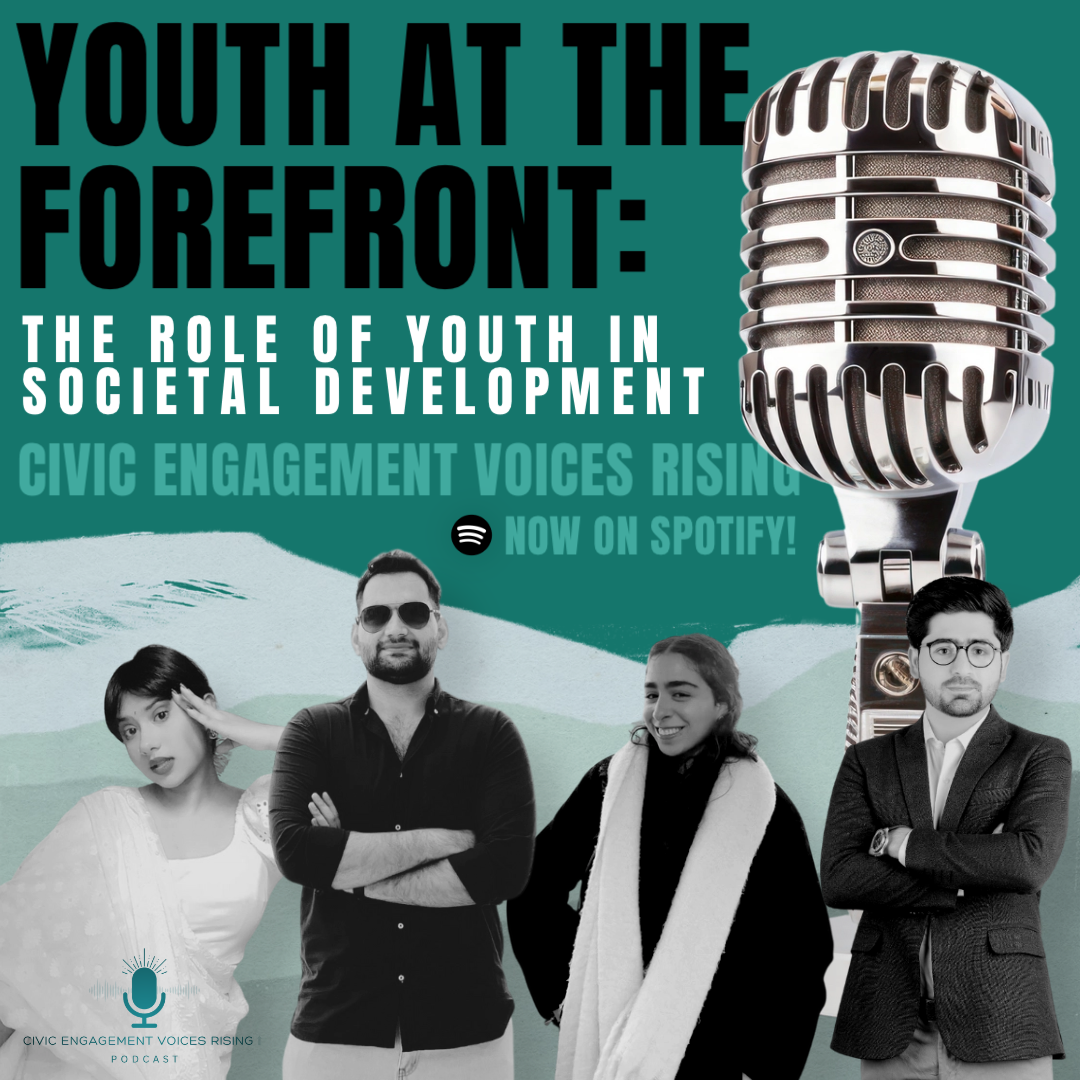 "Civic Engagement Voices Rising" Student Podcast Releases New Episode on "The Role of Youth in Societal Development"