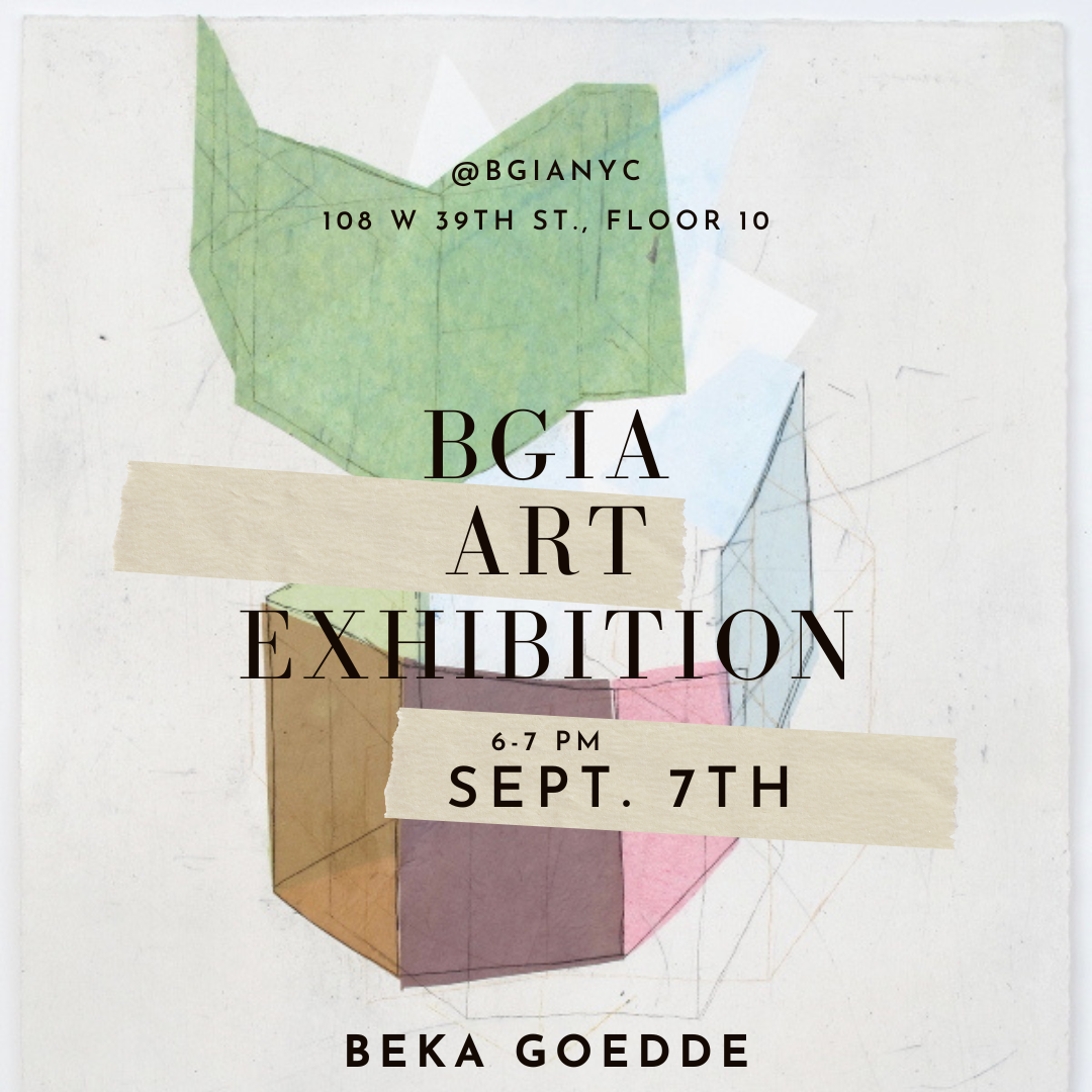 Opening Reception: Beka Goedde at BGIA