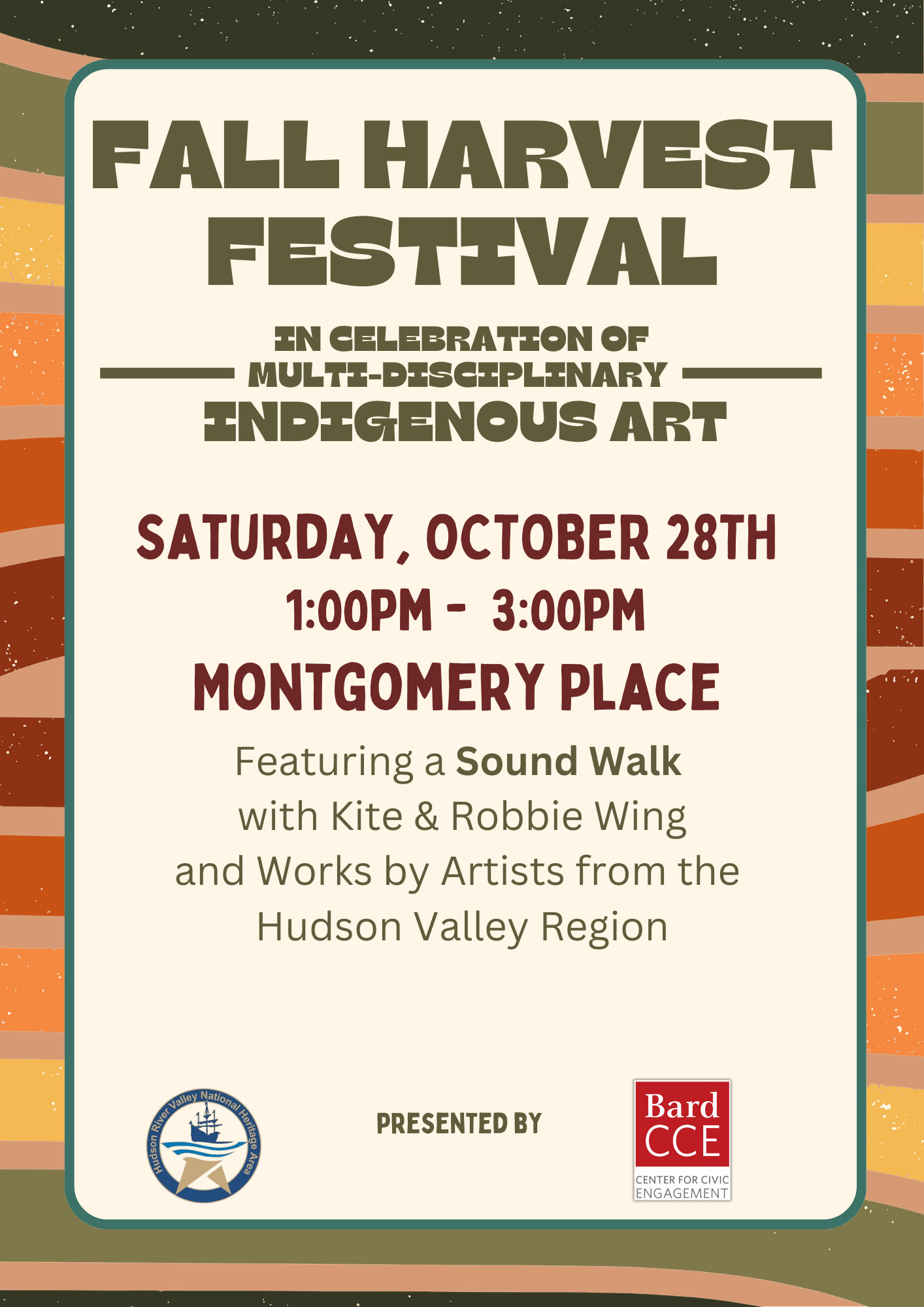 Fall Harvest Festival in Celebration of Multidisciplinary Indigenous Art