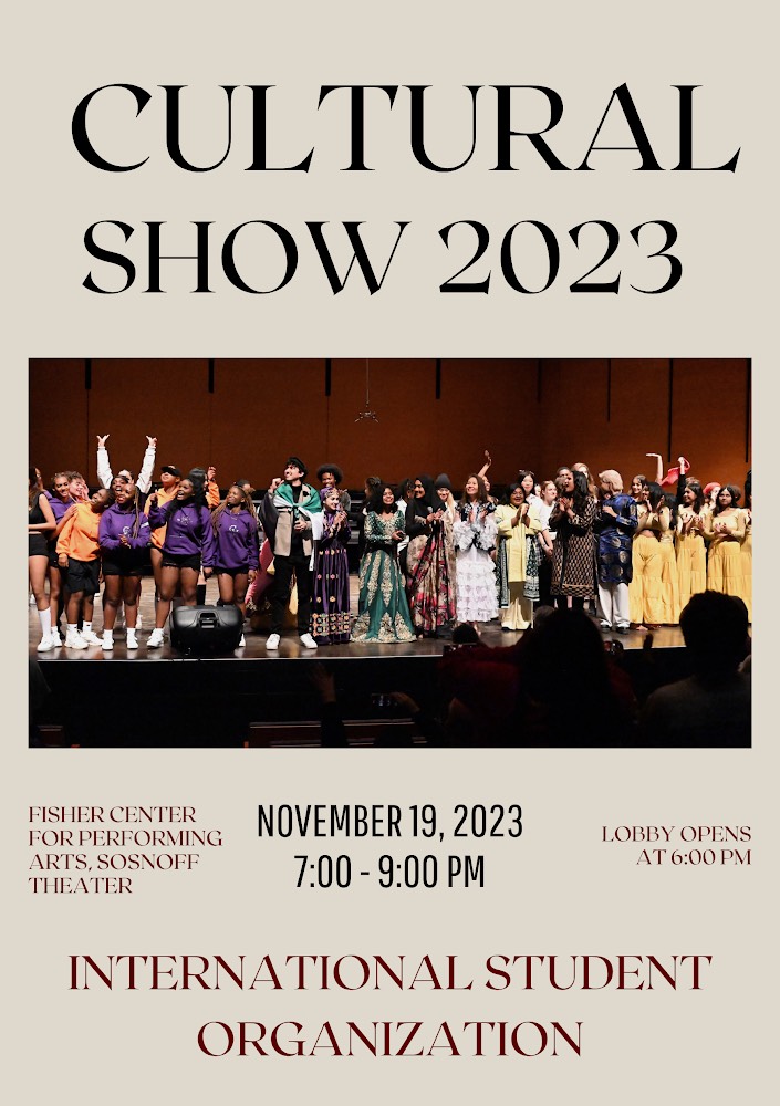 Bard ISO 2023 Cultural Show