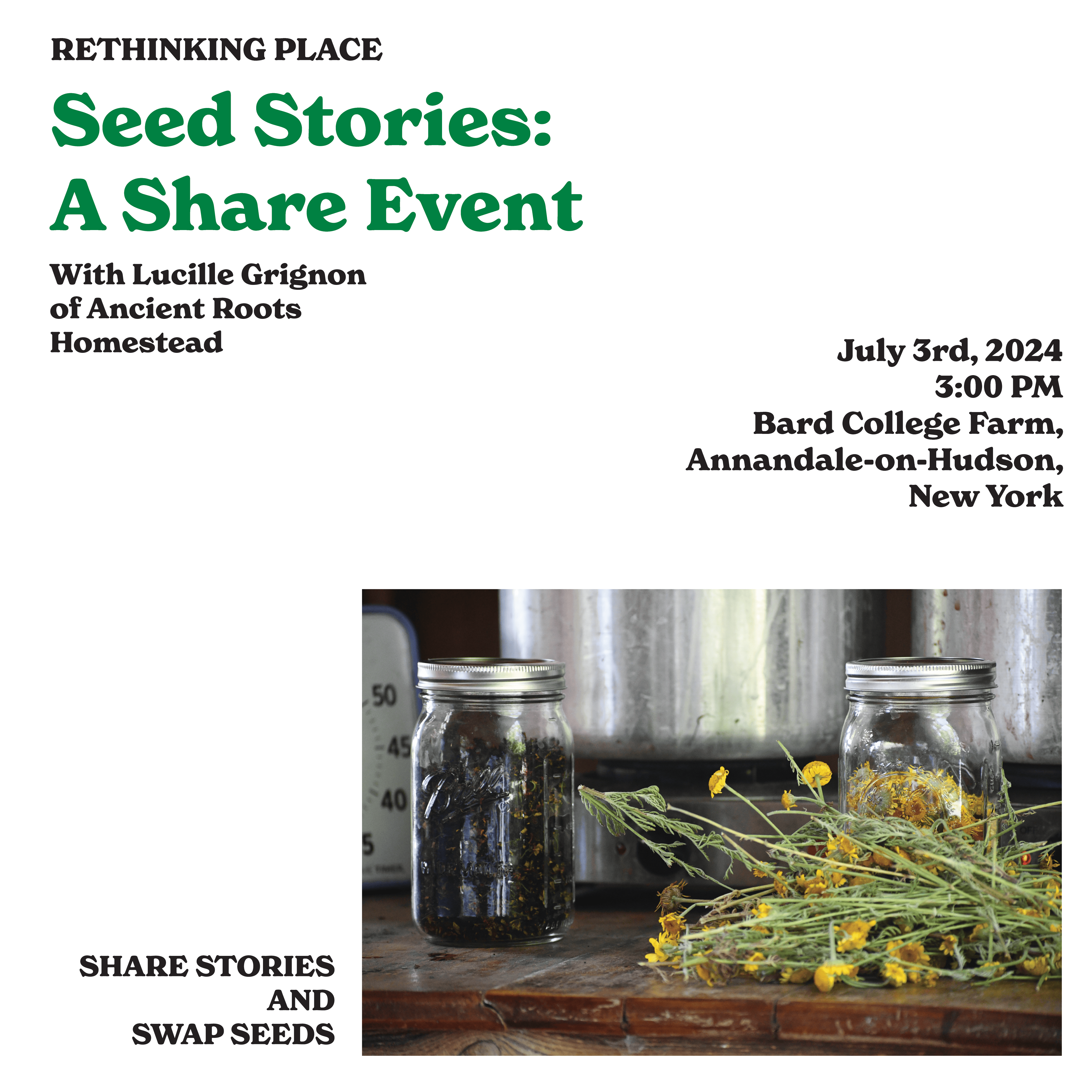 Seed Stories: A Share Event