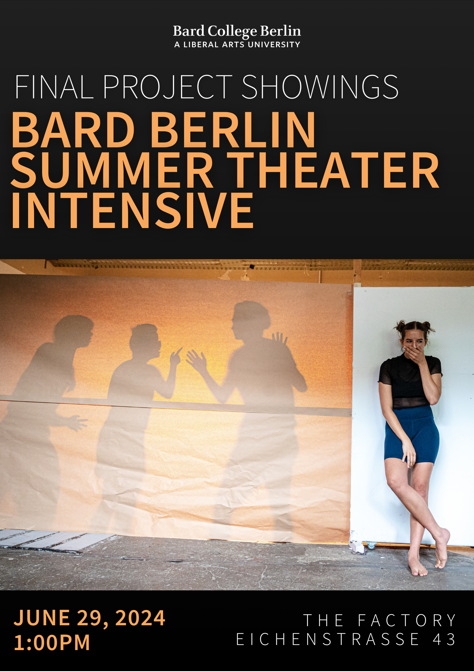 Bard Berlin Summer Theater Intensive Final Project Showings