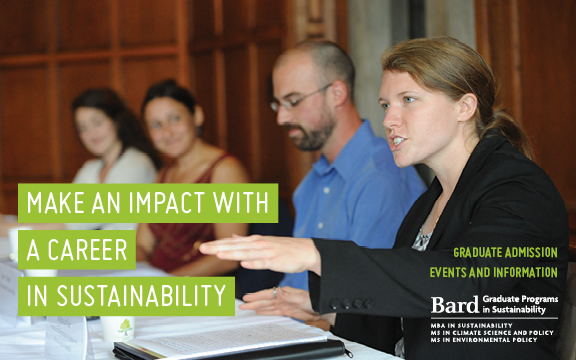 Bard Graduate Programs in Sustainability: Open House at Bard College