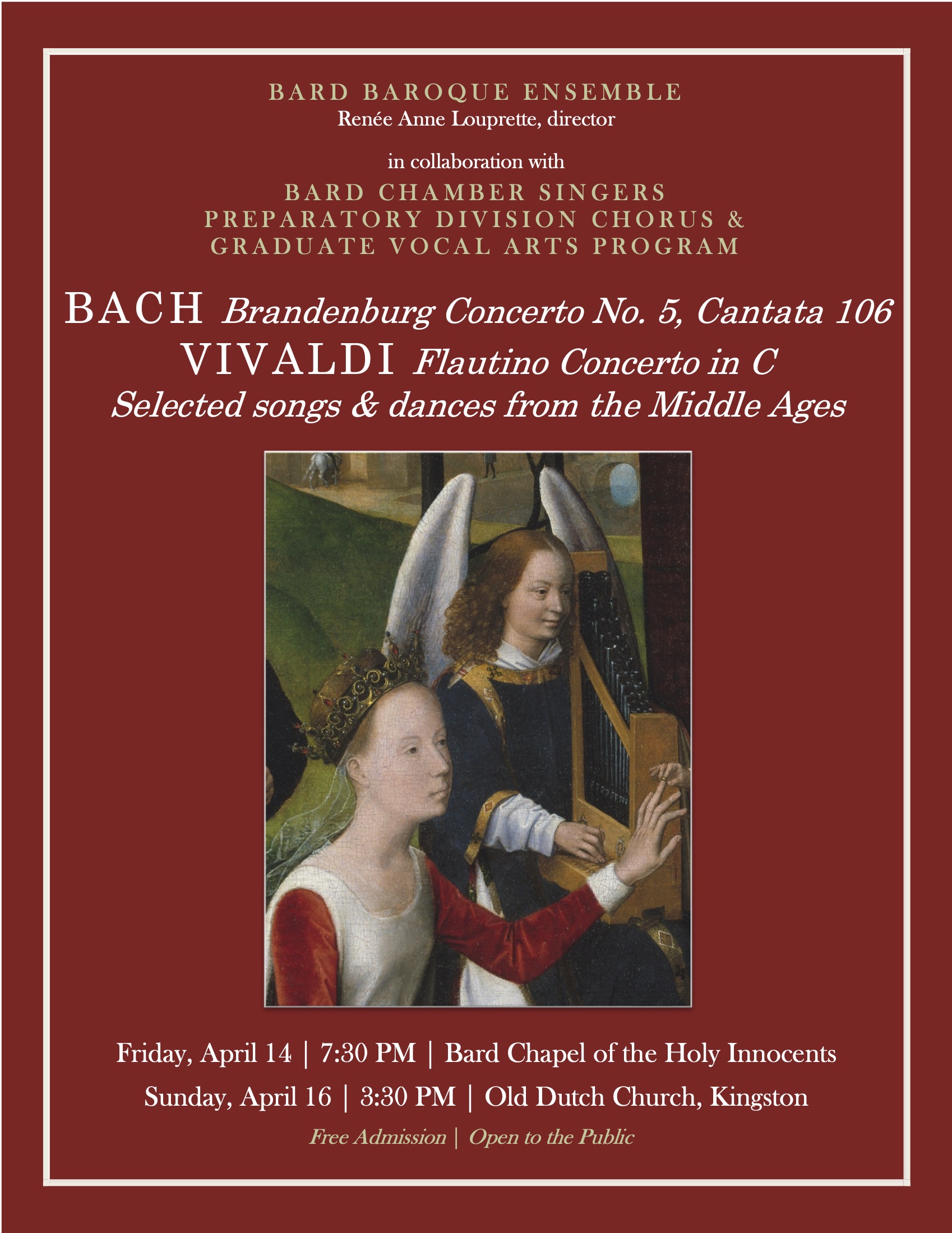 Bard Baroque Ensemble performs Bach and Vivaldi