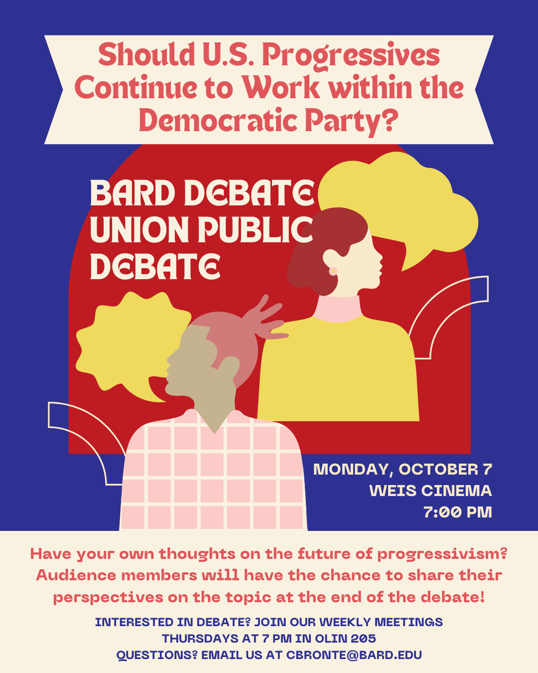 Bard Debate Union: Public Debate