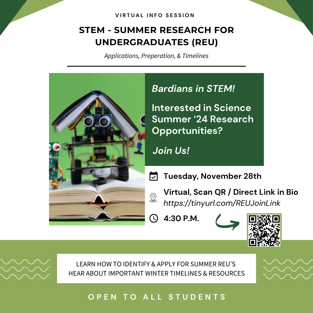 STEM - Summer Research for Undergraduates (REU) -&nbsp;Applications, Preparation, &amp; Timelines