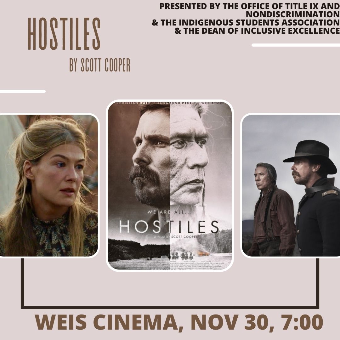 Film Screening: Hostiles