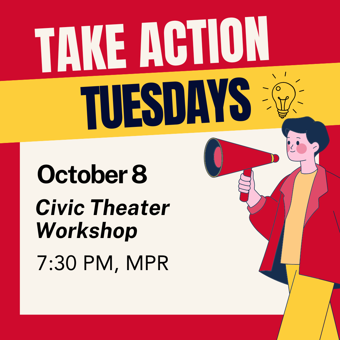 Take Action Tuesday: Civic Theater Workshop