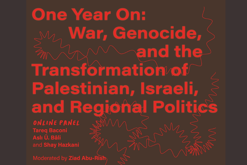 One Year On: War, Genocide, and the Transformation of Palestinian, Israeli, and Regional Politics