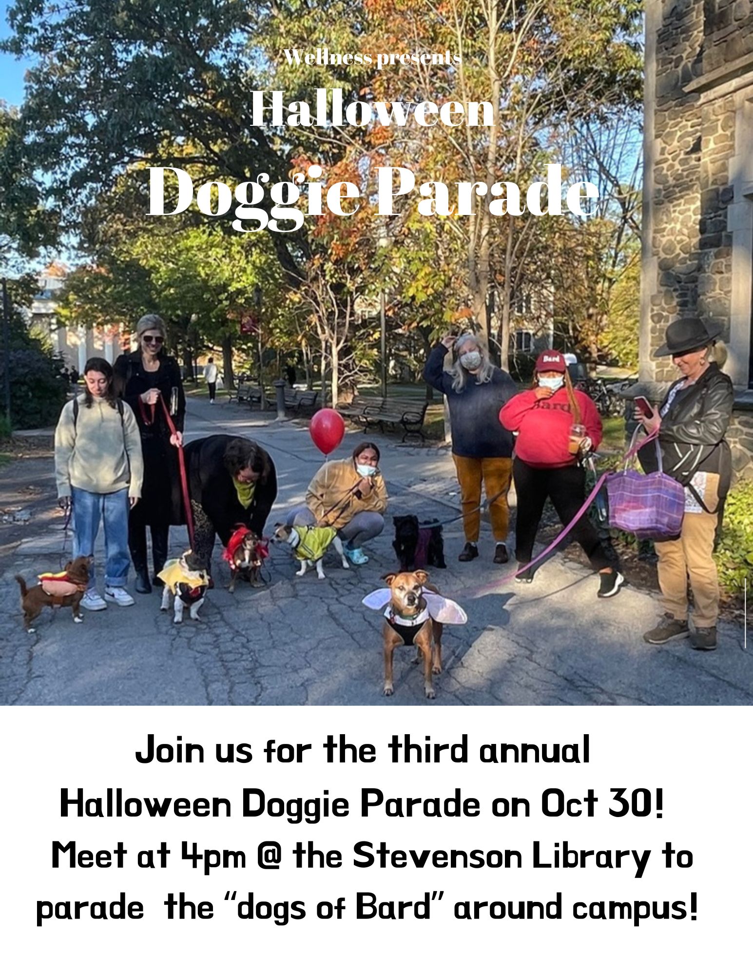 Third Annual Halloween Doggie Parade&nbsp;