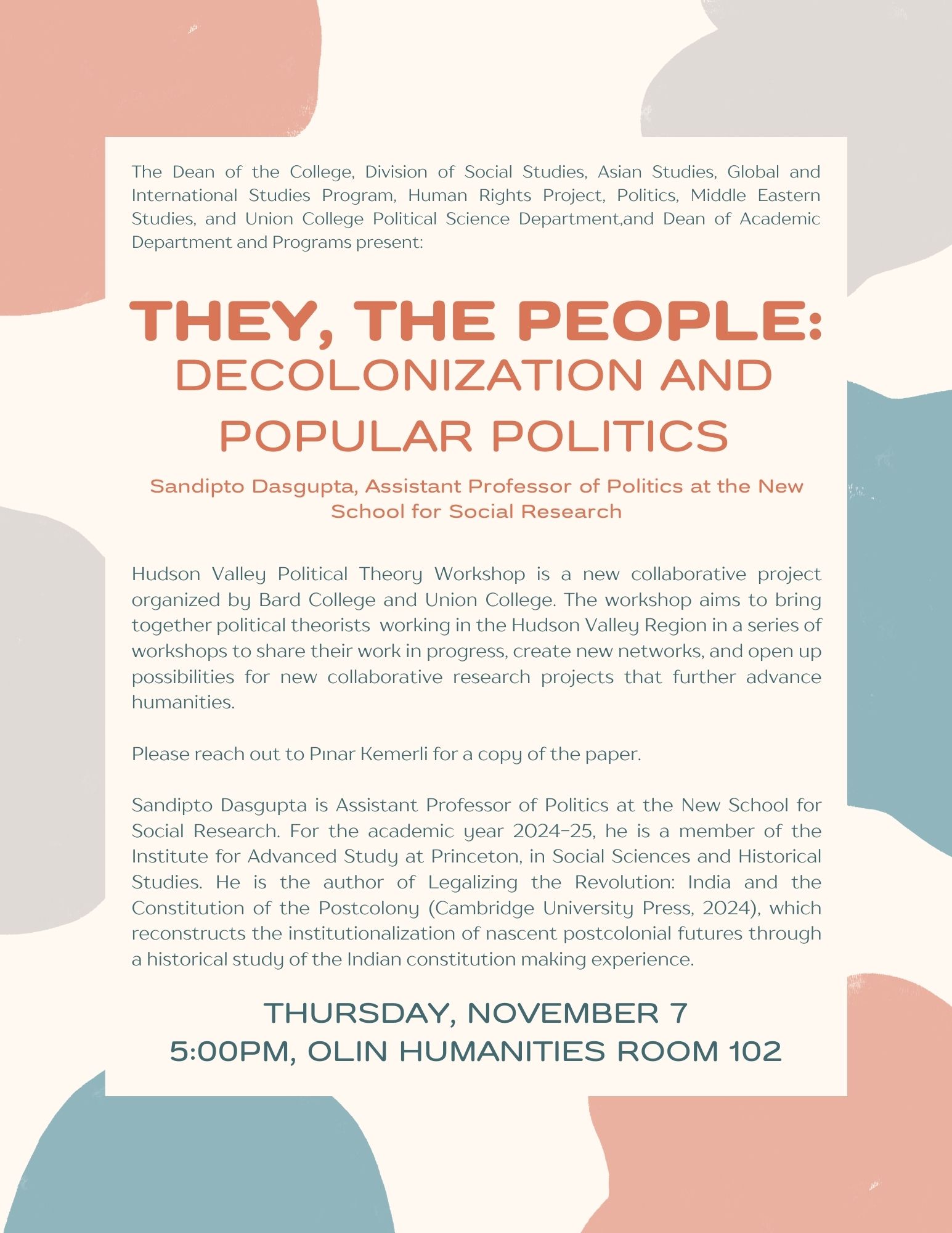 They, the People: Decolonization and Popular Politics