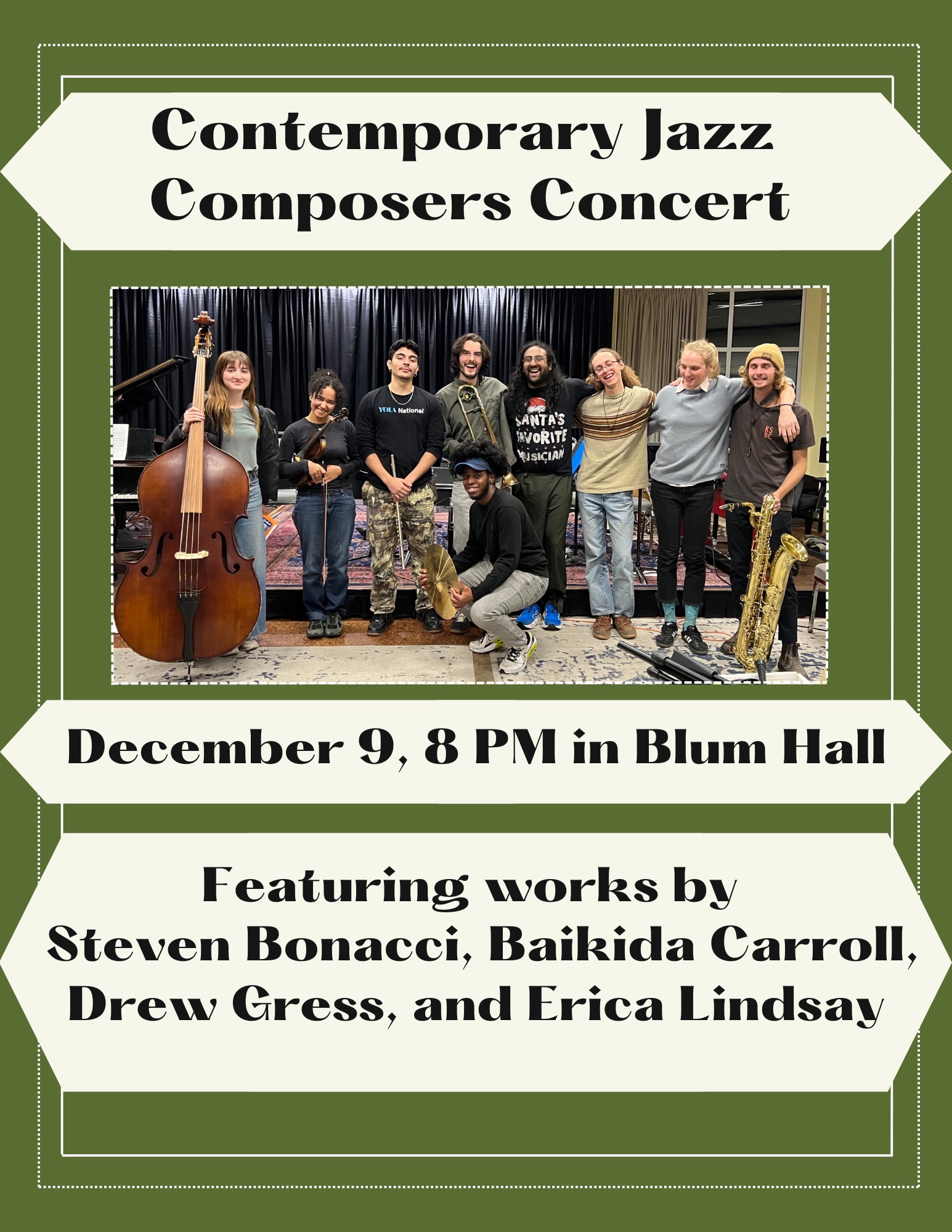 Contemporary Jazz Composers Ensemble concert