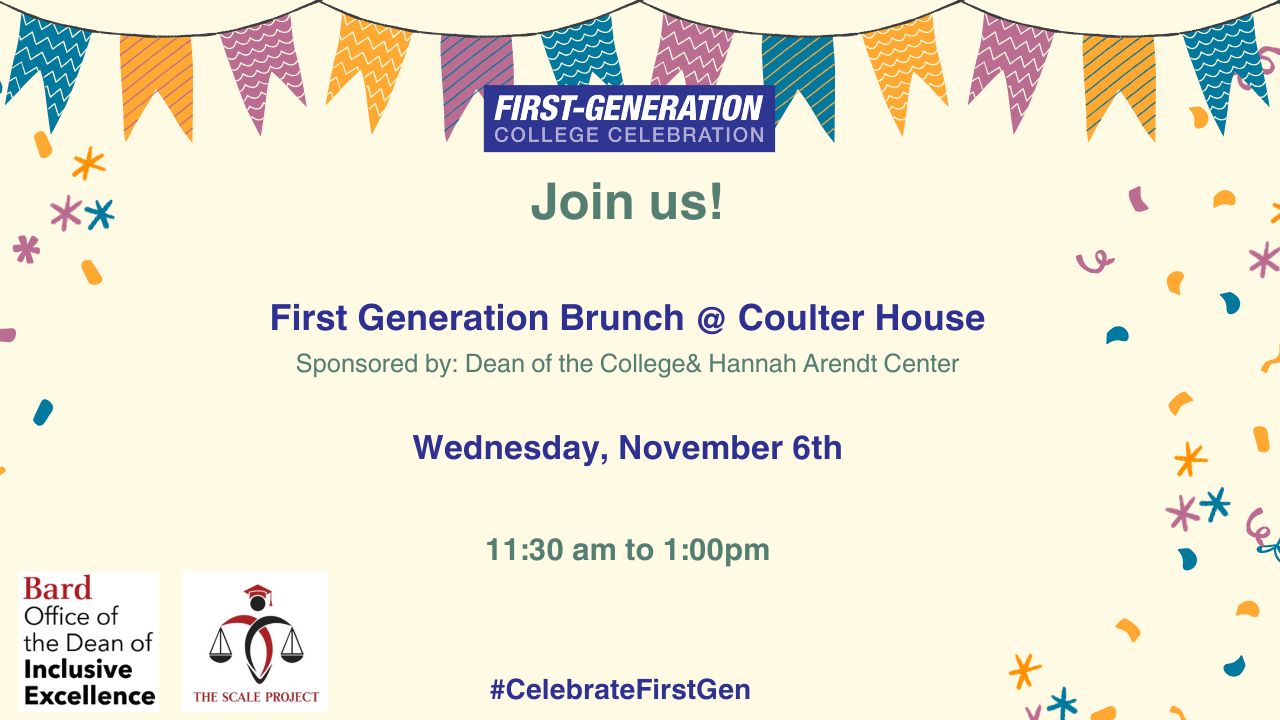 First Generation Brunch @ Coulter House