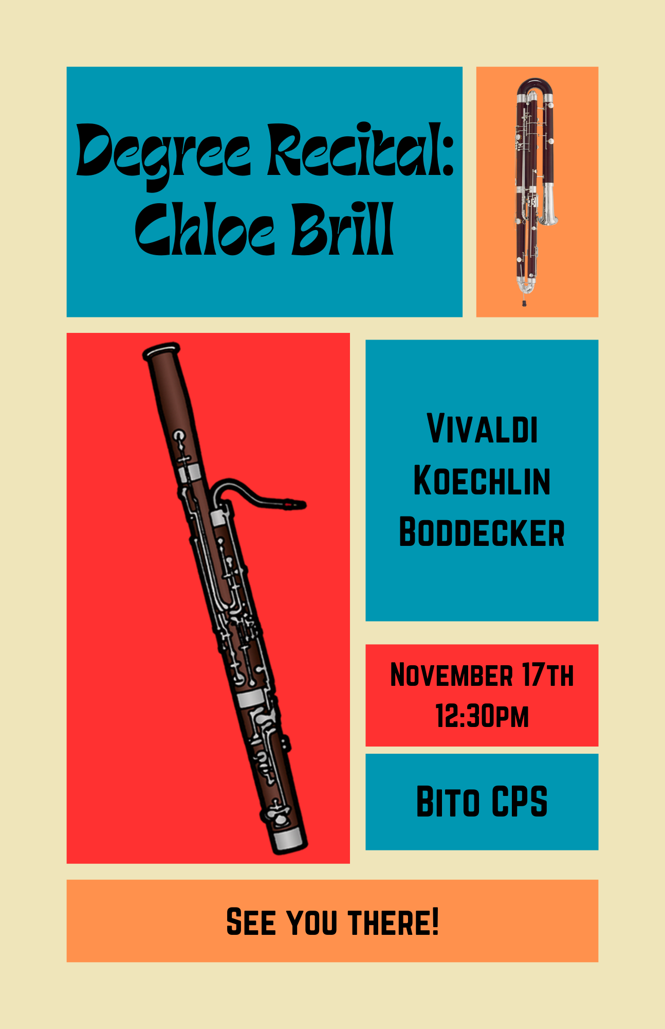 Degree Recital: Chloe Brill, bassoon