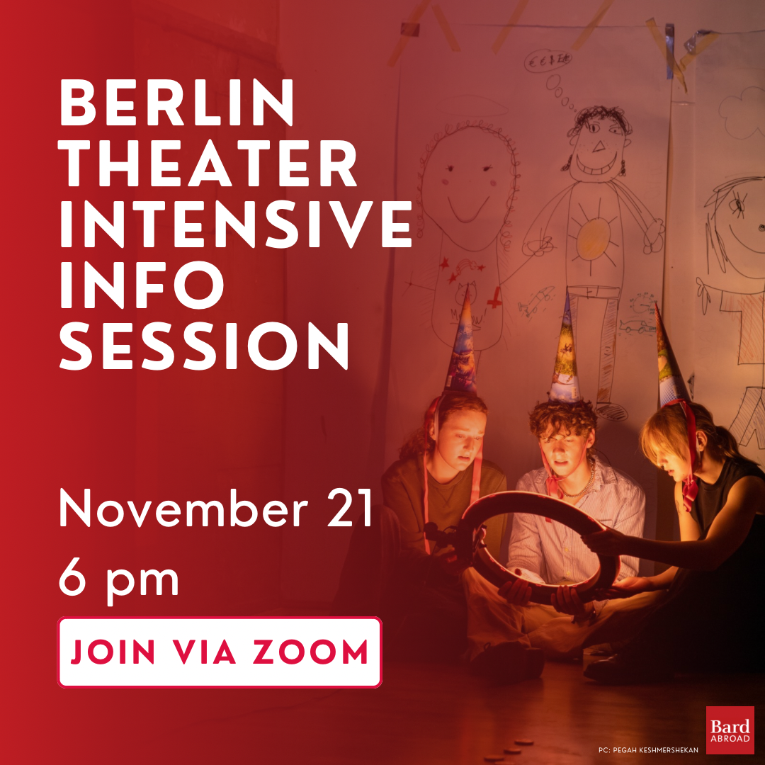 Berlin Theater Intensive Zoom Info Session