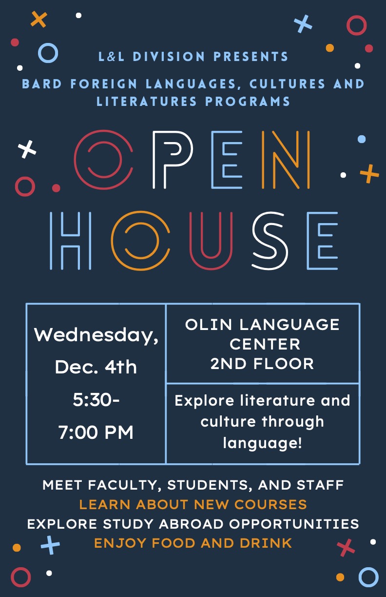 Foreign Languages, Cultures, and Literatures Open House