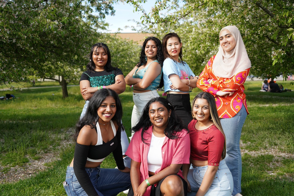 Bollywood Dance Club at Spring Fling 2024,&nbsp;Photo by Estefany Lara &#39;26